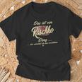 Raschke Ding Family T-Shirt Geschenke für alte Männer