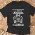 Sehe Aus Nicht Tun Zellulär Busy Biologist T-Shirt Geschenke für alte Männer