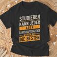 Studieren Kann Jeder Gärtner Landschaftsgärtner T-Shirt Geschenke für alte Männer