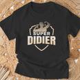 Super Didier Humour Cadeau Prénom Personnalisé Homme T-Shirt Cadeaux pour les vieillards