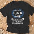 With Text 'Das Ist Ein Fink Ding Du Würdest Es Nicht Understand' T-Shirt Geschenke für alte Männer