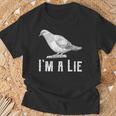 Vintage I Am A Lie Bird Aren't Real Spies Great T-Shirt Geschenke für alte Männer