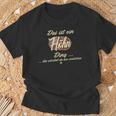 Women's Das Ist Ein Höhn Ding Family Höhn With-Neck T-Shirt Geschenke für alte Männer