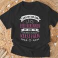 Women's Kindergarten Kiga Das Ist So Ein Erzieherinnen Ding T-Shirt Geschenke für alte Männer