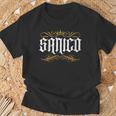 Women's Sanico Filipino Surname Philippines Tagalog Family T-Shirt Geschenke für alte Männer