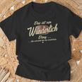 Women's With-Neck Das Ist Ein Wunderlich Ding T-Shirt Geschenke für alte Männer