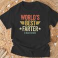 World's Best Farter T-Shirt Geschenke für alte Männer