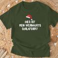 Christmas Sleeping Christmas Women's T-Shirt Geschenke für alte Männer