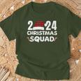 Christmas Squad 2024 Family Group Matching Christmas Xmas T-Shirt Gifts for Old Men