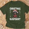 Dachshund Wiener Doxie Dog Nightdress Pyjamas Christmas T-Shirt Geschenke für alte Männer