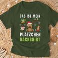 Das Ist Mein Plätzchen Back Backen Christmas Biscuits T-Shirt Geschenke für alte Männer