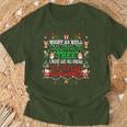 Christmas Might As Well Sleep Under Tree Christmas T-Shirt Gifts for Old Men