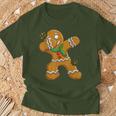 Gentle Gingerbread Man Christmas Dab T-Shirt Geschenke für alte Männer