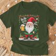 Ho Ho Hol Mir Mal Ein Bier Santa Claus Beer T-Shirt Geschenke für alte Männer