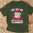 Hol Mir Mal Den Glühwein Annoyed Santa T-Shirt Geschenke für alte Männer