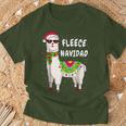 Llama Alpaca Christmas Fleece Navidad T-Shirt Geschenke für alte Männer