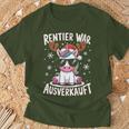 Reindeer Was Ausverkauft Christmas Unicorn Slogan T-Shirt Geschenke für alte Männer