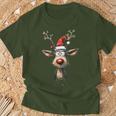 Reindeer Reindeer Christmas Women's Christmas Outfits T-Shirt Geschenke für alte Männer