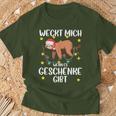 Wecke Mich Wenn Es Geschenke Gibt Christmas T-Shirt Geschenke für alte Männer