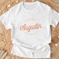 Augustine The Man Of Myth The Legend T-Shirt Geschenke für alte Männer