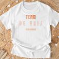 Distressed Teamanrij Proud Family Last Name T-Shirt Geschenke für alte Männer