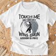 Martial Arts Kung Fu Martial Arts For Wing Chun T-Shirt Geschenke für alte Männer