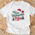 Mein Erstes Weihnachten Als Papa T-Shirt Geschenke für alte Männer