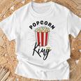 Popcorn King Popcorn Costume Film Cinema T-Shirt Geschenke für alte Männer