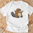 Rodent Flannelette Flannelette Costume Cute Flannelette T-Shirt Geschenke für alte Männer