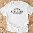 Team Keller Stolze Familie Nachname Geschenk T-Shirt Geschenke für alte Männer