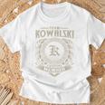 Team Kowalski Lifetime Member Last Name Kowalski Family T-Shirt Geschenke für alte Männer