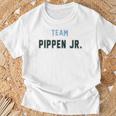 Team Pippen Jr Last Name Proud Family Last Name Familia Blue T-Shirt Geschenke für alte Männer