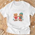 Twinning With My Bestie Christmas Gingerbread Best Friend T-Shirt Gifts for Old Men