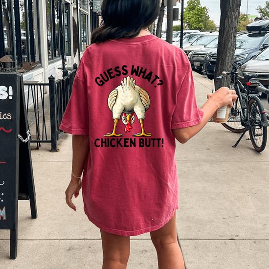 Guess What? Chicken Butt Unisex T-Shirt – Feather Lover Farms